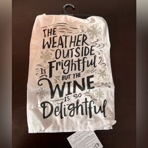 New Winter Dish Towel